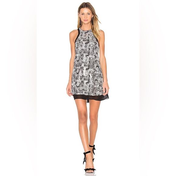 NBD Whitney Silver Sequin Shift Dress - Picture 1 of 9